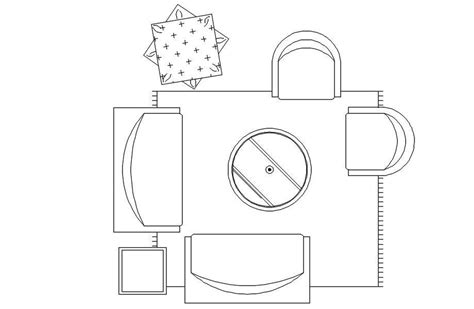 Living room CAD blocks in AutoCAD, dwg file, CAD file - Cadbull