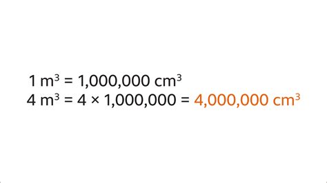 Converting Metric Units For Area And Volume Ks3 Maths Bbc Bitesize