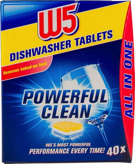 W5 Dishwasher 40 Tablets All-in-One – Euro Appliance City