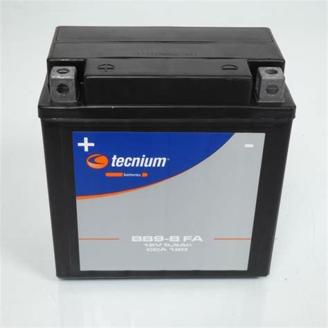 Batterie SLA Tecnium pour Scooter Piaggio 125 Vespa Px Fl 1998 à 2007