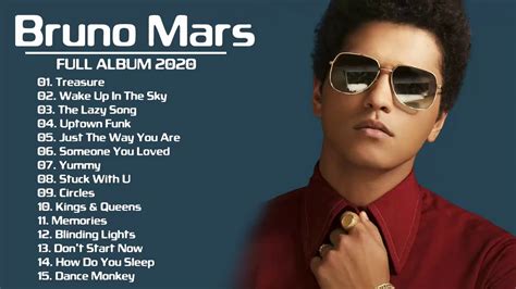 Grandes éxitos De Bruno Mars Las Mejores Canciones De Bruno Mars Youtube