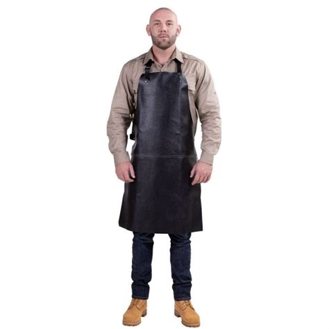 Blue Max Bib Style Leather Welding Apron Elliotts Australia