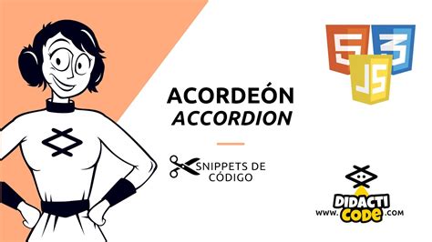 Crear un acordeón desplegable con HTML CSS y Javascript sin