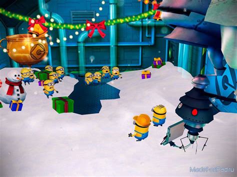 Гадкий Я: Minion Rush - Праздничная лаборатория Грю | Все для iPad