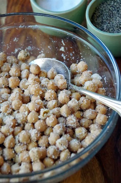 Spicy Roasted Chickpeas Snack Recipe