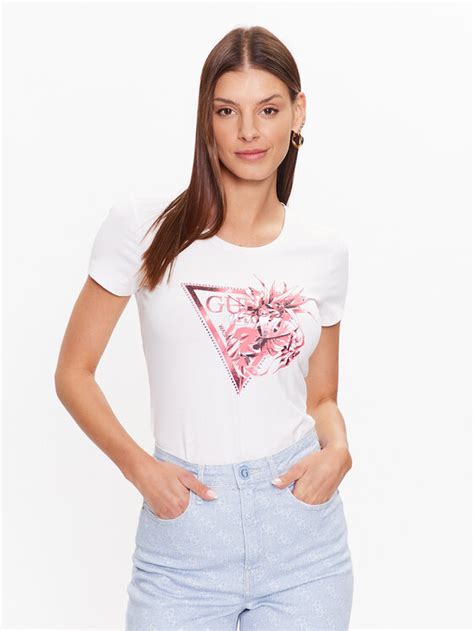 Guess T Shirt W Yi J Bia Y Regular Fit Modivo Pl