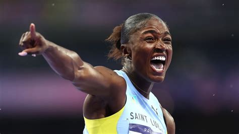 Julien Alfred A First Olympic Gold For Saint Lucia