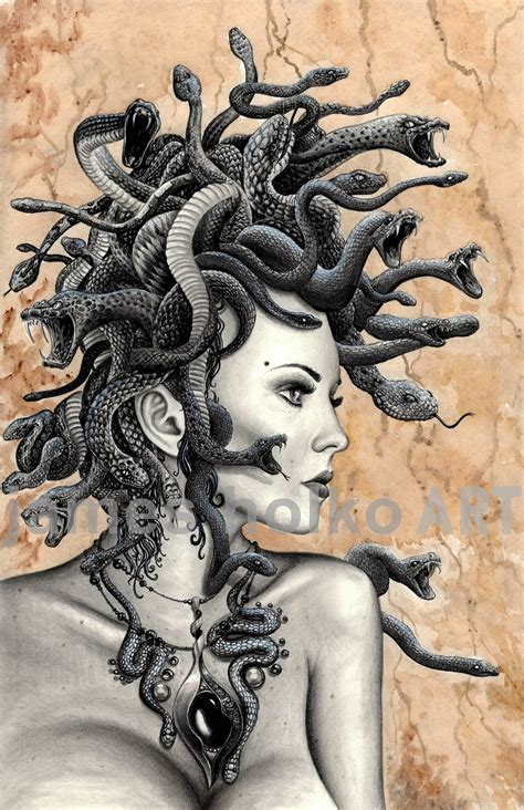 Medusa Etsy