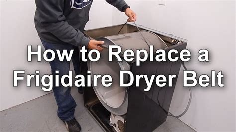 Replacing A Frigidaire Dryer Belt How To Guide Youtube