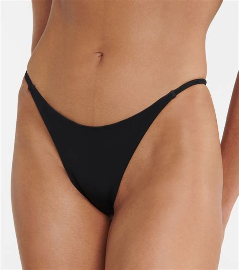 Braga De Bikini Mini Ring En Negro Louisa Ballou Mytheresa