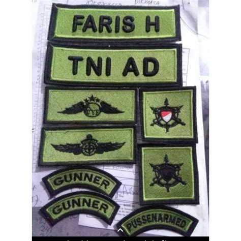 Jual Atribut Brevet TNI AD Baca Deskripsi Shopee Indonesia