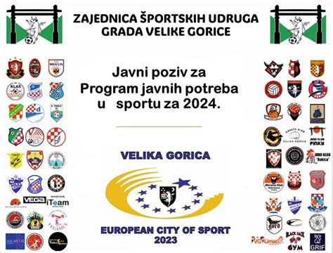 Javni Poziv Za Podno Enje Prijava Za Program Javnih Potreba U Sportu