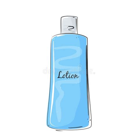 Botella De Loción Para El Cuidado De La Piel Toner De Cara Concepto