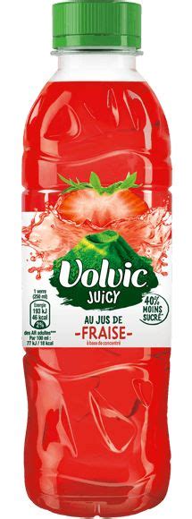 Volvic Volvic Juicy Fraise Jus Produits