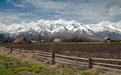 Mountains In Logan Utah Photograph by James Steele