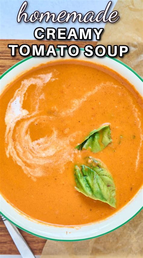 Slow Cooker Creamy Tomato Basil Soup Artofit