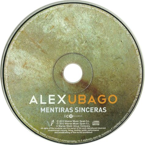 Car Tula Cd De Alex Ubago Mentiras Sinceras Portada