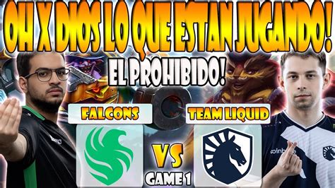 FALCONS VS TEAM LIQUID BO3 GAME 1 SEMIFINAL ATF MALR1NE VS NISHA