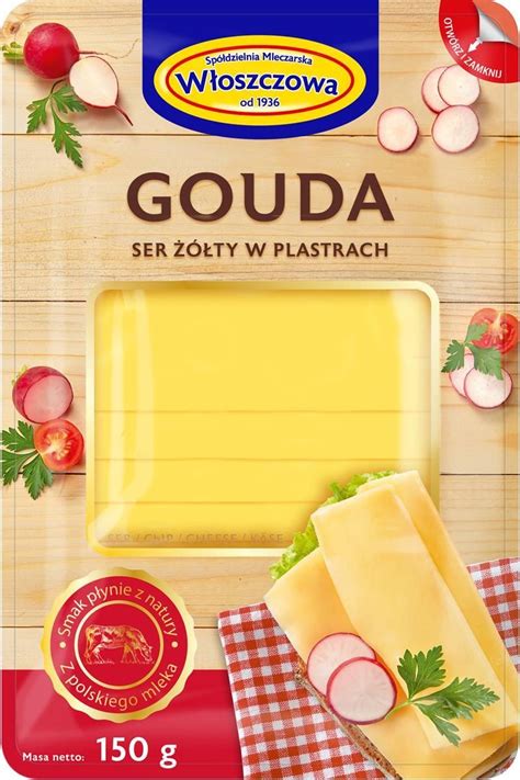 W Oszczowa Gouda Ser Ty W Plastrach G Ceny I Opinie Ceneo Pl