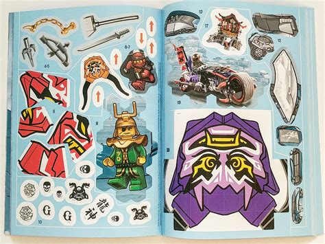 LEGO NINJAGO City 1001 Sticker Books Review BricksFanz