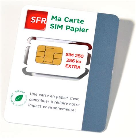 Cartes Sim Cologiques Chez Sfr