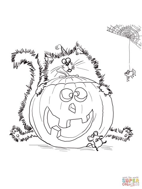 Scaredy Cat Splat coloring page | Free Printable Coloring Pages