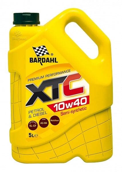 Bardahl XTC 10W 40 5L Optimal Bg