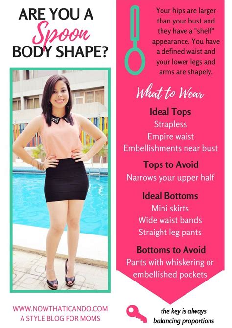 What To Wear To Flatter Your Body Shape Are You A Spoon Body Shape