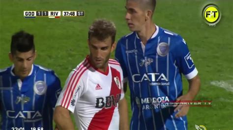 Godoy Cruz Vs River Plate 1 2 Torneo Argentino 201617 Resumen Full