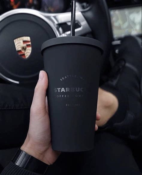 This Matte Black Starbucks Cup R MatteBlack