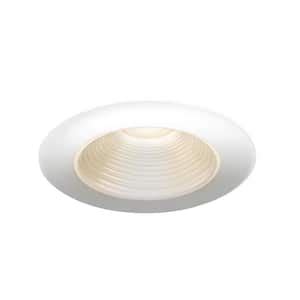 Home Lighting Commercial Electric In White Integrated Led Recessed