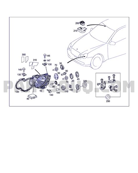 2006 Mercedes C230 Parts Diagram