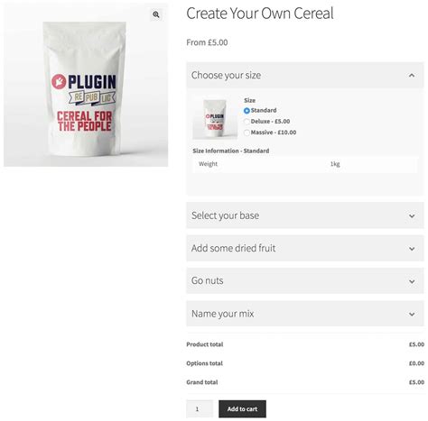 how to create your own cereal