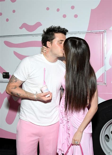 Brooklyn Beckham Nicola Peltz Rock Matching Pink Outfits