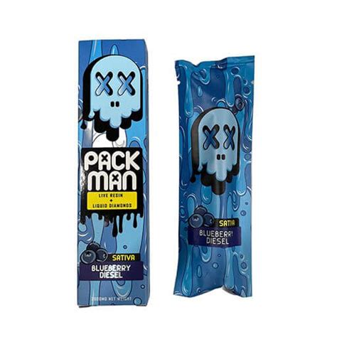 Packman Liquid Diamond X Live Resin Disposable Vape Pen Gram Weed