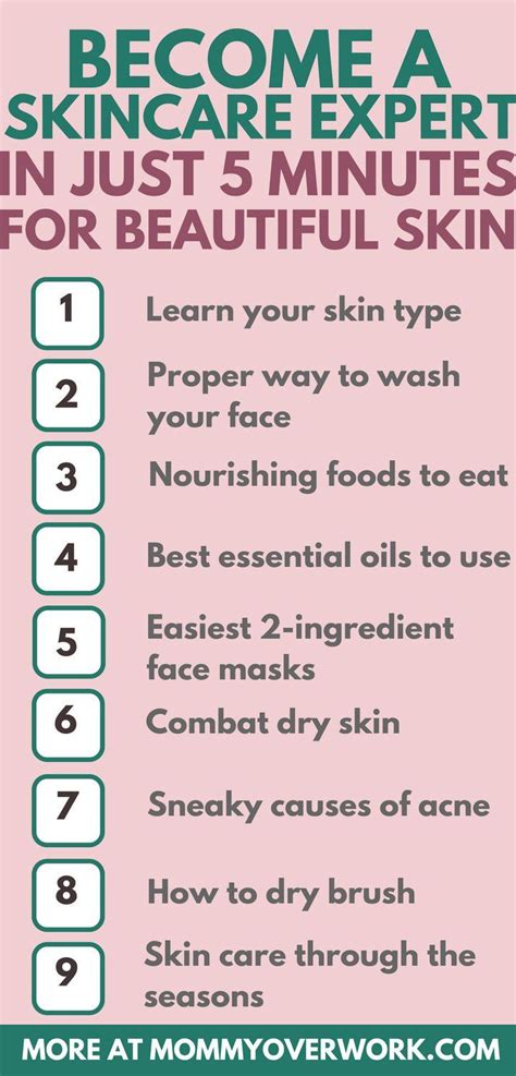 Form The Proper Skin Care Routine Steps Through Easy Homemade Skin Care