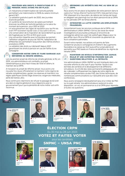 Élection CRPN 2023 Gardons le CAP SNPNC FO