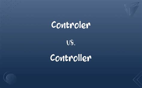 controler  controller mastering  correct spelling