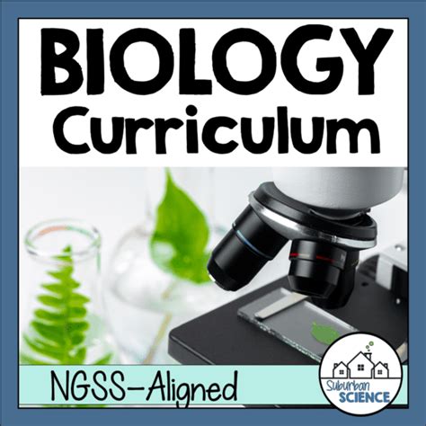 Biology Curriculum Full Year High School Suburban Science