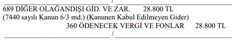 7440 sayılı Kanun Kapsamında Kayıtlarda Yer Aldığı Hâlde İşletmede