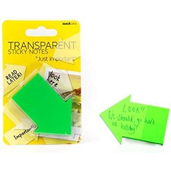 Amazon Avery Sticky Notes See Through Large Arrow X