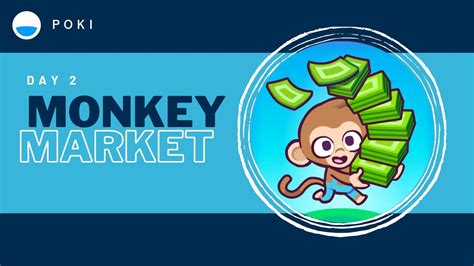 Monkey Market Day Game Poki Youtube