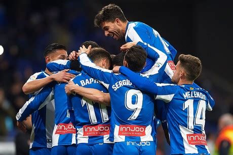 During Match Between Rcd Espanyol Vs Editorial Stock Photo Stock