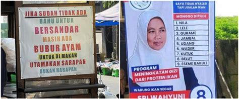 Trik Marketingnya Nyeleneh Pol 11 Tulisan Lucu Di Warung Ini Bikin