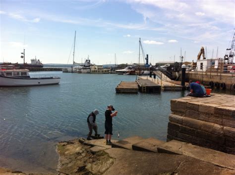 Fishing In Poole Quey Water Outdoor Boat