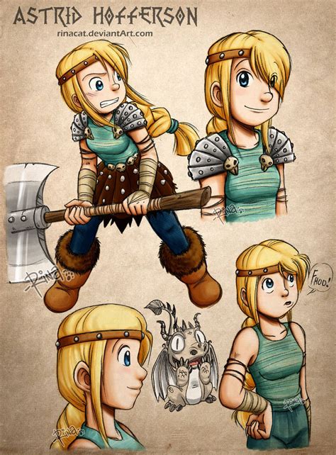 Httyd Astrid Hofferson By Rinacat On Deviantart