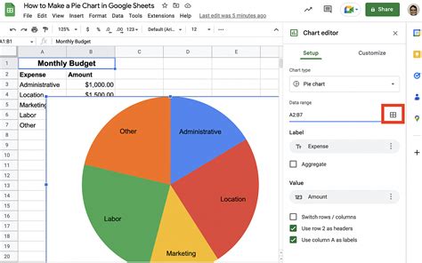 How To Make A Pie Chart In Google Sheets Layer Blog