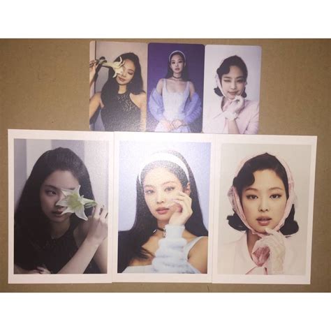 Blackpink Jennie Welcoming Collection Photocards And Postcards