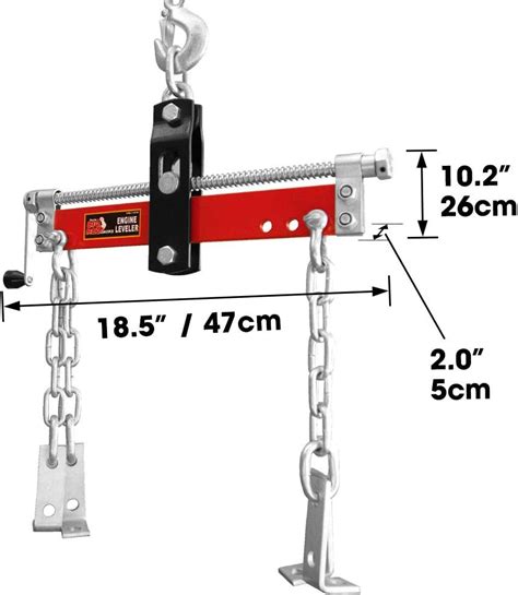 Other Workshop Equipment Vehicle Engine Hoist Lifter Load Leveler With