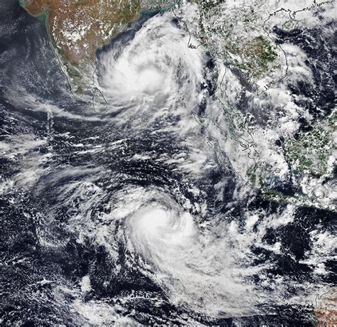 Explained Twin Tropical Cyclones Asani And Karim Brewing In The